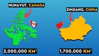 The Worlds Largest Country Subdivisions [upl. by Irol]