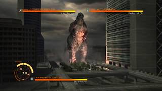 GODZILLA PS4  Godzilla 2014 vs SpaceGodzilla and Jet Jaguar [upl. by Hein914]