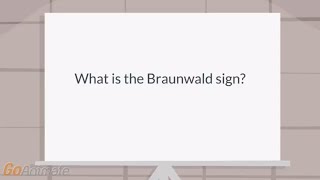 What is the Braunwald sign [upl. by Oletha620]