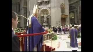 Palestrina  Tu es Petrus Last public Mass of Benedict XVI [upl. by Cullie670]