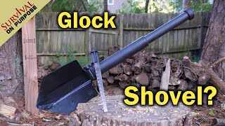 Glock E Tool or Entrenching Tool  Best Folding Shovel [upl. by Arema]