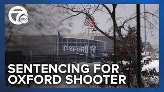 Sentencing for Oxford High School shooter [upl. by Arvie]