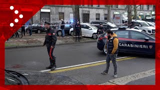 Sparatoria a Milano in viale Marche ferito un 39enne [upl. by Ojillek]