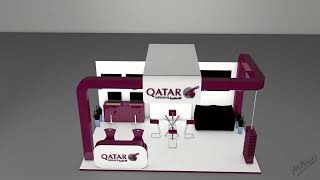 Exhibition Stand C4D [upl. by Saenihp278]