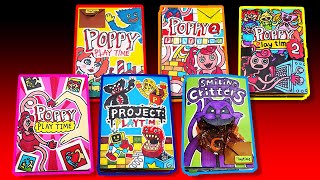 Poppy Playtime Game Book Collection🧸🎁😈 Part 1  6 [upl. by Hourihan708]