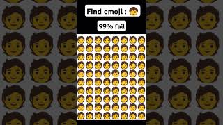 Find emoji 🧒 YouTube shorts new trend subscribe [upl. by Reagen365]