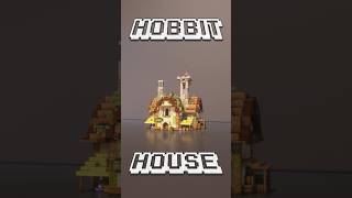 Hobbit House Timelapse minecraft minecrafbuilds minecraftbuilding [upl. by Yllek]