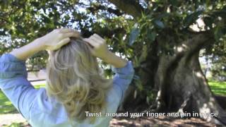 Hair Romance TV  How to Twist amp Pin  Hair Tutorial [upl. by Waneta713]