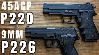 SIG P220 and P226 Unboxing [upl. by Selene]