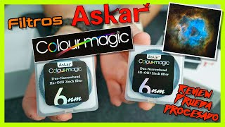 👉FILTROS ASKAR COLOURMAGIC 6nm HaOIII  OIIISII  REVIEW PRUEBA Y CÓMO PROCERAR  🔭 [upl. by Meehyr]