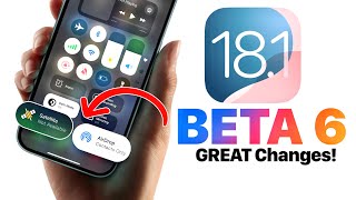 iOS 181 Beta 6  New Features and Changes [upl. by Jodi]