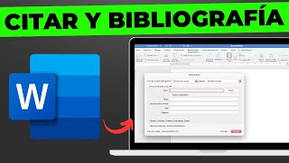 Cómo Citar en APA e Insertar una Bibliografía en Word  Fácil y Rápido [upl. by Mackie]