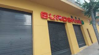 New Eurospar supermarket Cambrils before Mercadona [upl. by Grete]