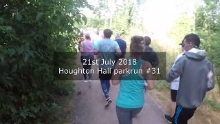 Houghton Hall parkrun 31  July 21st 2018 fast [upl. by Bob]