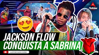 JACKSON FLOW CONQUISTA A SABRINA GOMEZ EN PLENA ENTREVISTA EN ALOFOKE RADIO SHOW [upl. by Shayn]