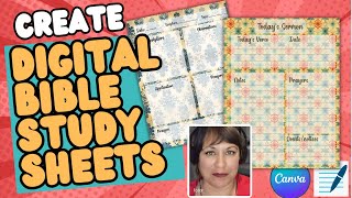 How to Make Prayer Diary Inserts for Goodnotes  Tutorial [upl. by Xam683]