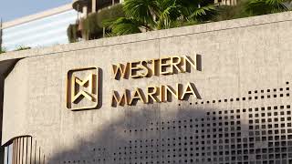 Western Marina  Uber Luxe 4 BHK Apartments at Nanakramguda [upl. by Wylde]