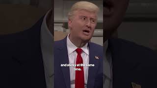 Donald Trump and Joe Biden bond over hating being president on SNL shorts [upl. by Enetsirk]