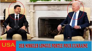 LES USA DONNENT DES MISSILES A LONGUE PORTEE A LUKRAINE [upl. by Nmutua]