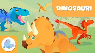 DINOSAURI per bambini 🦖 Impara i DINOSAURI 🦕 Gioco di memoria  Dovè il dinosauro [upl. by Gnilrits859]