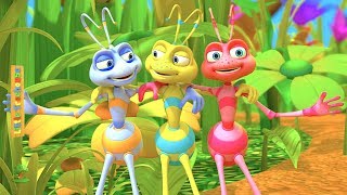 Ants Go Marching  Nursery Rhymes and Songs for Kids  Cartoons for Children by Little Treehouse [upl. by Angelis]