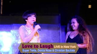 Super Tekla amp Donita Nose Love to Laugh Live in New York 2019 Part 23 [upl. by Asiluj]