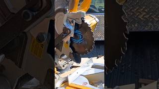 Spyder circular saw blades are the best for the money DeWalt 20V miter saw [upl. by Adiesirb]