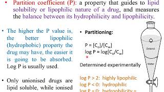 Chapter 3 Physicochemical Properties of Drugs  Lecture 3 slides  voice record [upl. by Miller]