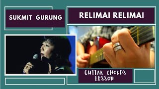 Relimai Relimai  Sukmit Gurung Guitar Chords Lesson  NRK [upl. by Helali]