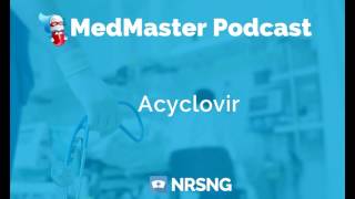 Acyclovir Nursing Considerations Side Effects and Mechanism of Action Pharmacology for Nurses [upl. by Ateloj]