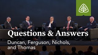 Questions amp Answers with Duncan Ferguson Nichols and Thomas [upl. by Ellenaj634]