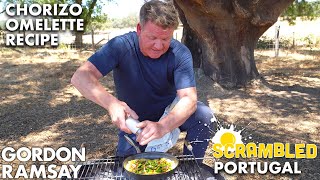 Gordon Ramsays Chorizo Omelette Recipe [upl. by Odlawso395]