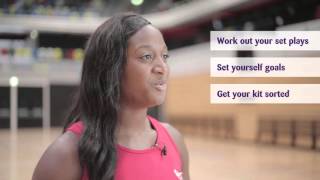 Improving your Netball game with the England Netball Team  The Movelat Netball Academy [upl. by Ber442]