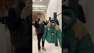 Unboxing my Palm angels moncler puffer jacket from Ninjahype dhgateunboxing palmangels moncler [upl. by Onibag]