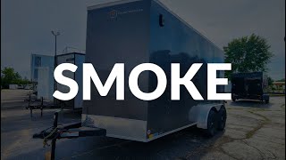 7x14 Cross Cargo Trailer Smoke [upl. by Fran624]