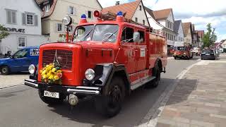 05 Feuerwehr Oldtimer Lkw Treffen in Welzheim 2024 [upl. by Aidyn680]