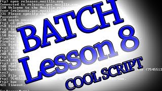 Batch Programming Lesson 8 Advanced encryptiondecryption script [upl. by Atekihc]