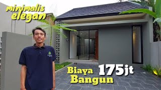 Eps 2 Rumah Minimalis Super Keren Biaya Bangun Hanya 175 jt  kontraktor jasabangunrumah [upl. by Ostraw]