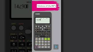 How to Find Complex Number Terms Polar Form  Casio fx991ES Sci Calculator  Conj  Mod  Arg [upl. by Nnalorac]