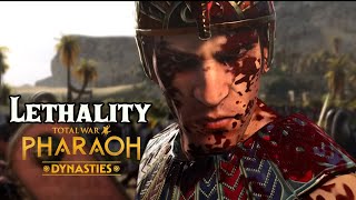 Lethality System in Battles is Amazing  Total War Pharaoh Dynasties [upl. by Anaoj]