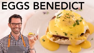 Easy Eggs Benedict Recipe [upl. by Naimerej427]