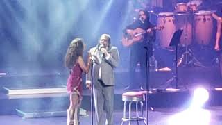 Rosario y Diego el Cigala cantan juntos en el Teatro Nacional [upl. by Kress]