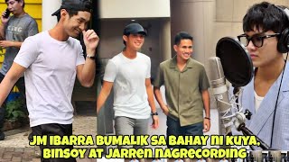 JM IBARRA BUMALIK SA BAHAY NI KUYA JM BINSOY MAGKASAMA NA JARREN NGRECORDING [upl. by Vanzant]