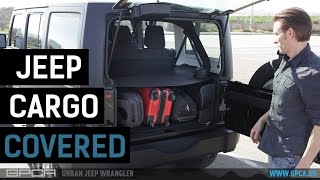 Jeep Wrangler Unlimited Cargo Cover LITE [upl. by Nwavahs]