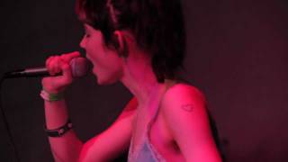 Grimes performs Nightmusic at Gorilla Vs Bear Mexican Summer Party SXSW 11 [upl. by Nido]