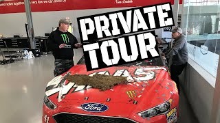 StewartHaas Racing Shop Private Tour [upl. by Cardwell]