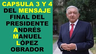 Soy Docente CAPSULA 3 Y 4 DEL MENSAJE FINAL DEL PRESIDENTE ANDRÉS MANUEL LÓPEZ OBRADOR [upl. by Yeslah]