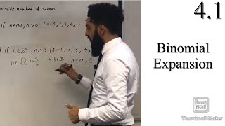 Edexcel A level Maths 41 Binomial Expansion [upl. by Ynney]