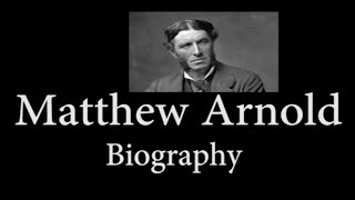 Matthew Arnold  Biography  NTA UGC NET English Preparation [upl. by Ybrek]