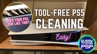 Is Your PS5 Dusty AF ToolFree Cleaning Tutorial  Quick amp Easy [upl. by Kcirdnekel602]